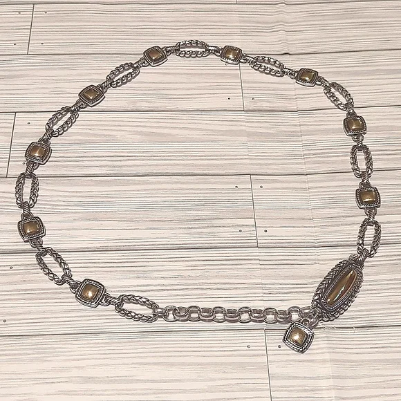 Brighton | Accessories | Brighton Vintage Chain Link Belt 